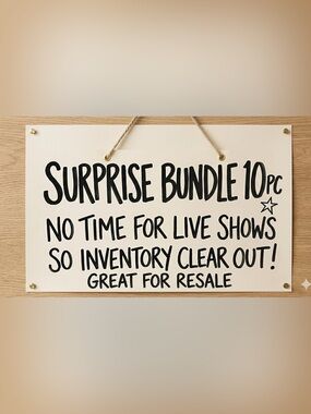 Surprise bundle! 10pc! Great for resale!